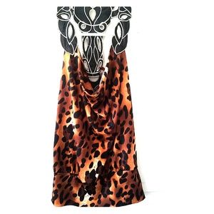 Bongo leopard print tank top